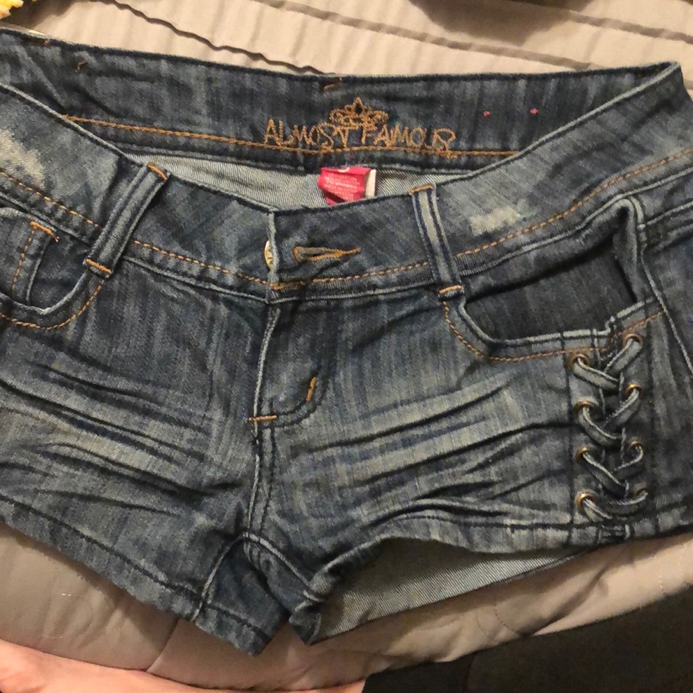 Jean shorts cute with any top